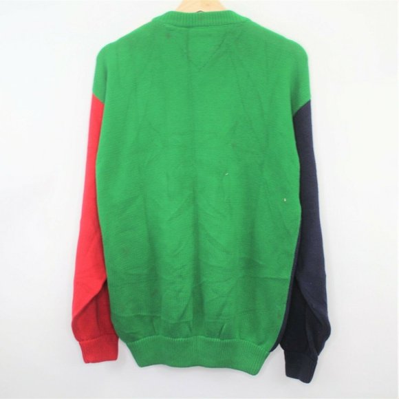 VTG Tommy Hilfiger Color Block Sweater D509 - Picture 2 of 12